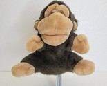 Vintage 1990 Anna Club Monkey Gorilla Plush Puppet Stuffed Animal Brown - £8.70 GBP