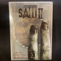 Saw II DVD (Full Screen) Clear Slipcase! Preowned! - £6.67 GBP