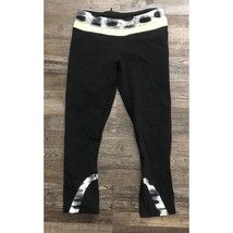 Lululemon Size 4 Black Run Aspire Crop Athletic Leggings - $26.92