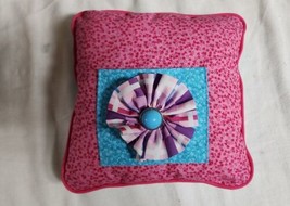 Childs Tooth Fairy Works 7x7  Red &amp; Blue Keepsake Pocket Pillow New - £11.98 GBP