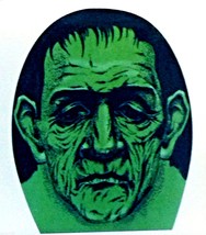 Sheer Morph Scary LEPRECHAUN ELF MASK Frankenstein Monster Cosplay Costu... - £2.20 GBP