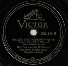 Roy Fox Orch /Wayne King Orch 78 Miracles Sometimes Happen/Josephine EE-/E- SH1F - £5.41 GBP