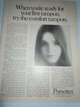 Vintage Pursettes Susan Day Print Magazine Advertisement 1971  - £7.83 GBP