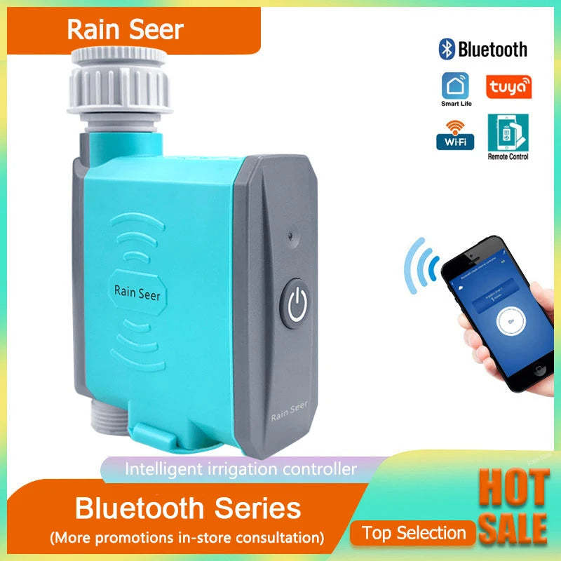 Rain Seer Tuya Bluetooth Garden Home Irrigation Watering Timer WiFi Water Timer  - $18.99 - $32.99