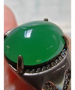 Icy Ice Green 100% Natural Burma Jadeite Jade Ring # Type A Jadeite # - €4.168,47 EUR