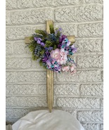Cemetery, flowers for grave, grave decoration, cross for grave, memorial  - $25.00