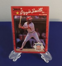 1990 Donruss Ozzie Smith #710 All Star Card St. Louis Cardinals Baseball HOF - £1.97 GBP