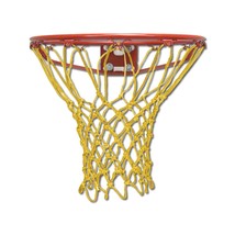 Krazy Netz Heavy Duty Golden Yellow Colored Basketball Rim Goal Net Univ... - £12.76 GBP