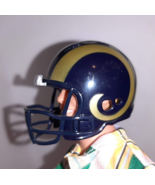 SAINT LOUIS LA RAMS NFL Mini POCKET PRO HELMET Riddell Football Display ... - £5.55 GBP