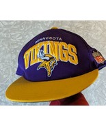 Minnesota Vikings Snap Back Mitchell &amp; Ness   Purple Hat Cap NFL 7 1/4 F... - £11.36 GBP