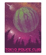 Tokyo Police Club Signed Numbered Austin Screen Print Poster Tx June 20-... - $185.75 CAD