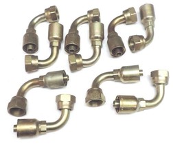 LOT OF 10 NEW PARKER 13943-12-8 CRIMP HOSE FITTINGS 3/4&quot; X #12 FEMALE JI... - £117.99 GBP