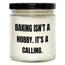 Baking Isn&#39;t A Hobby. It&#39;s A Calling. Gifts for Baking Enthusiasts, Birthday Uni - $24.45