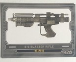 Star Wars Galactic Files Vintage Trading Card #597 E5 Blaster Rifle - $2.48