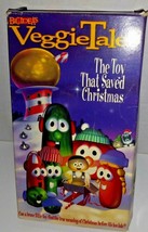 Veggie Tales VHS Tape The Toy That Saved Christmas Big Idea Productions 1996 - £9.48 GBP