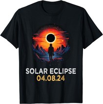 Total Solar Eclipse April 8 2024 America Solar Eclipse T-Shirt, Astronomy lover - £11.80 GBP+