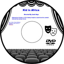 Kid in Africa 1933 DVD Film Comedy Shirley Temple Danny Boone Jr. - £3.74 GBP