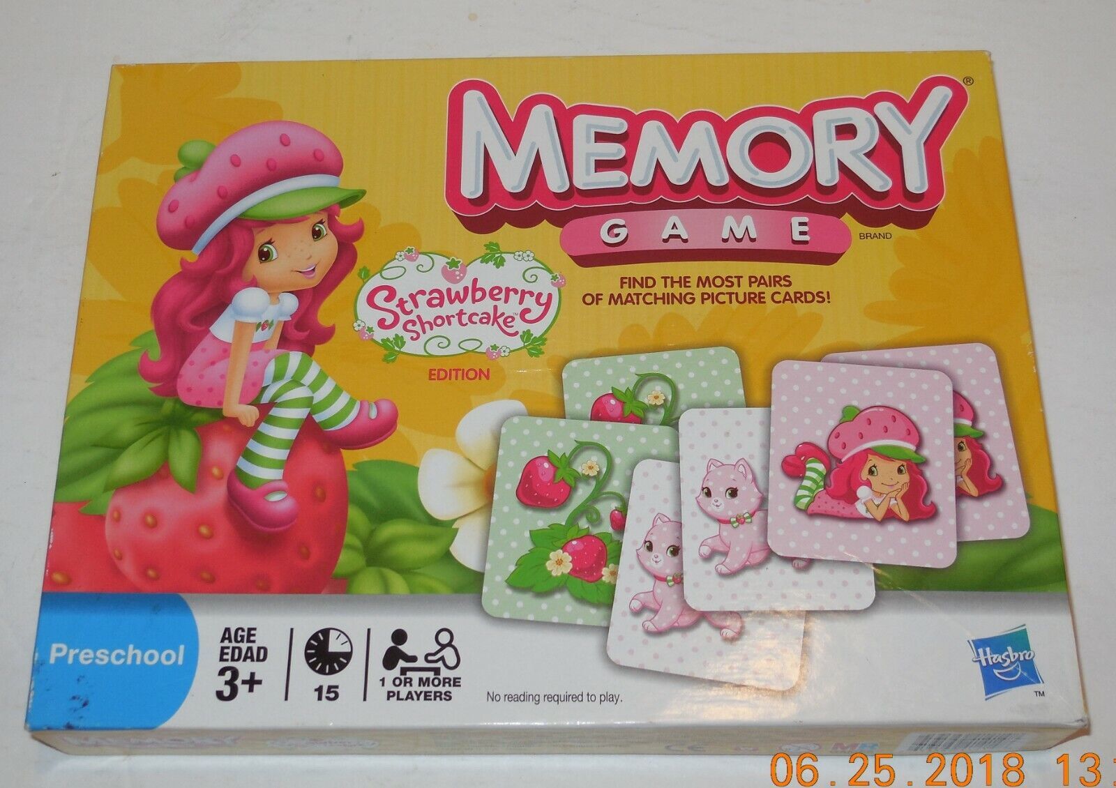Primary image for Hasbro Strawberry Shortcake Memory game 100% Complete