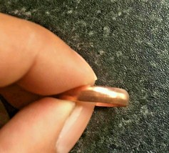 Evil Eye Protection Amulet Pure Copper Punjabi Hindu Sikh Good Luck Ring Challa - £4.63 GBP