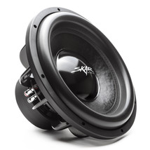 New Skar Audio EVL-15 D4 2500W Max Power 15-INCH Dual 4 Ohm SPL/SQ Car Subwoofer - £312.98 GBP