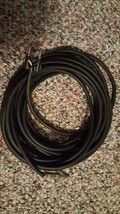 Banana Plug to TRS Male 1/4&quot; Microphone Cable 25ft - £4.65 GBP