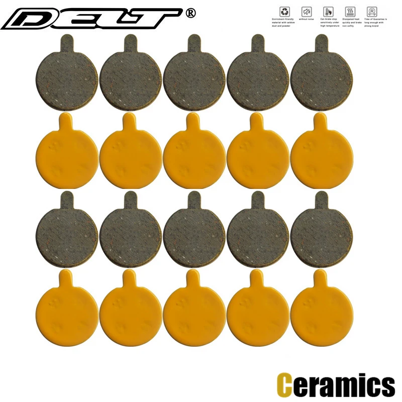 10 Pair Bicycle Disc ke Pads For Zoom 250/350/450/550/D280 APSE/ARTEK  M365 &amp; PR - $132.59