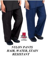 PANTS NYLON GROOMER Barber STYLIST Grooming Hair,Water&amp;Stain Resistant T... - $29.99+