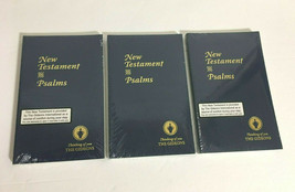 3 New Testament With Psalms Placed By The Gideon&#39;s  New King James Version - £27.37 GBP