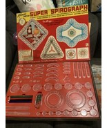 KENNER&#39;S 1969 SUPER SPIROGRAPH DRAWING SET No. 2400 Complete - £35.69 GBP
