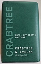 (1) Crabtree &amp; Evelyn Buff Invigorate Body Bar Soap 7 oz. - £15.94 GBP