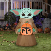 Star Wars The Mandalorian &quot;Baby Yoda&quot; The Child Halloween Inflatable Yar... - $56.98