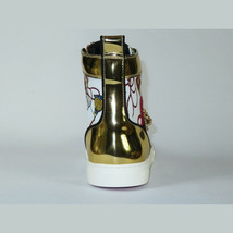Mens High Top Shoes FIESSO by AURELIO GARCIA Chain Medusa Celebrity 2421 White image 6