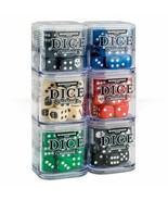 Games Workshop Warhammer Dice Cube Citadel 12mm Set 65-36 - $17.00