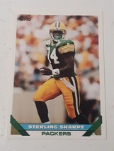 Sterling Sharpe Green Bay Packers 1993 Topps Card #160 - £0.78 GBP