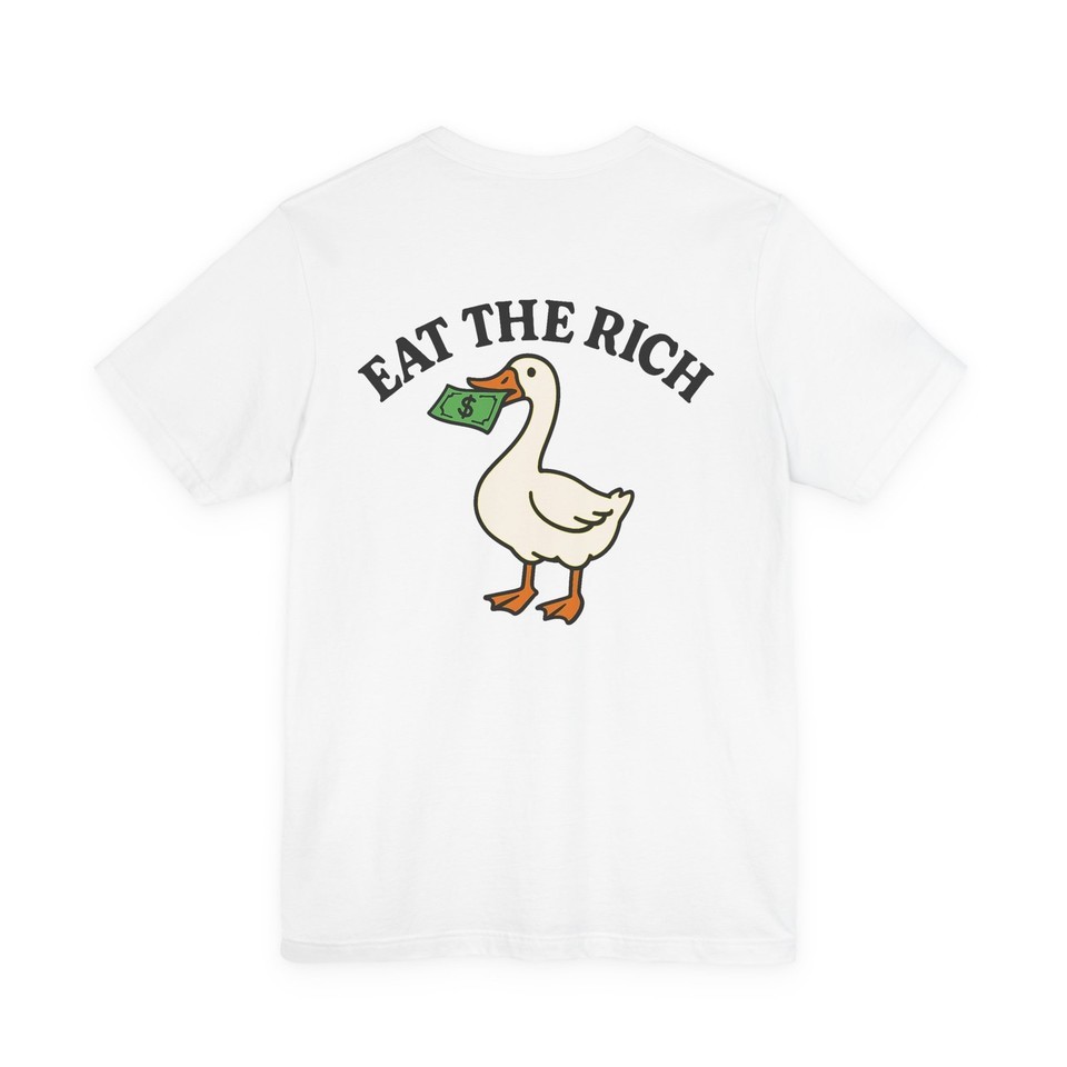 Eat the Rich Shirt, Anti Capitalist shirt, Tax the Rich Shirt, Activist Gift Item image 8