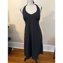 Athleta Black Tie Dress with stretch in back Size M - $461.14 MXN