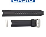 Genuine CASIO Watch Band Strap Edifice  EMA-100-1AV Original Black Rubbe... - $59.95