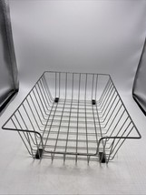 Letter Tray Legal Size Metal Wire Basket In Out Desk Office Organizer Vi... - $29.39