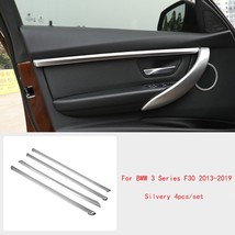 For  3 Series 3GT F30 F31 13-18 4PC Car Inner Door Strip Trim Auto Interior Acce - £51.82 GBP