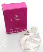 ODE À L´AMOUR ~ YVES ROCHER ✿ Mini Eau Toilette Miniature Perfume (5ml. 0.16oz.) - $14.99