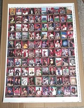 2009 Upper Deck UD MLB 20th Anniversary Uncut Baseball Sports Card Sheet  - £74.74 GBP