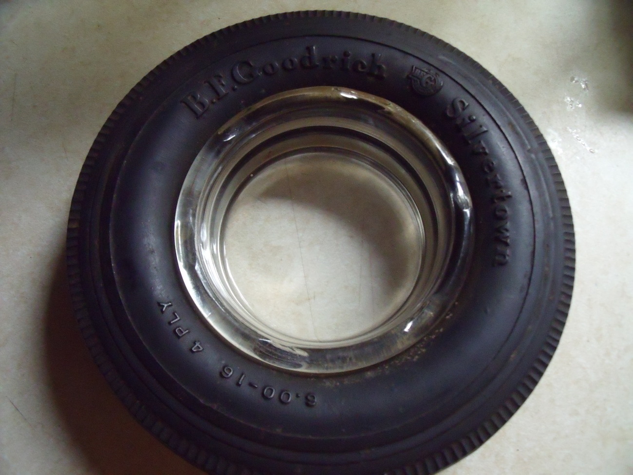 BF Goodrich Silvertown Tire Ash Tray Vintage 1960's - £37.02 GBP