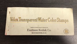 Vintage Velox Transparent Water Color Stamps (Eastman Kodak Co) - £15.44 GBP