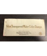 Vintage Velox Transparent Water Color Stamps (Eastman Kodak Co) - $18.60