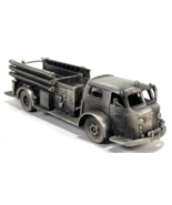 Franklin Mint Pewter Model 1988 Fire Engines Of The World American La Fr... - $23.38