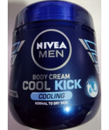 Nivea Men Cool Kick Full Body Cream Cooling 13.5 Fl Oz 400 mL New Daily Use - $26.46 CAD