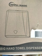 Simpli-Magic 79274 Commercial Grade Paper Towel Dispenser, Black BRAND NEW!!! - £15.73 GBP