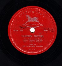 Rocking Horse Nursery Rhymes 78rpm record, Lullaby&amp; Goodnight/Mary Had a Litttle - £2.33 GBP