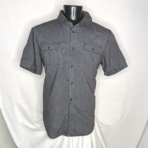 Men&#39;s Shirt Chalc Button Up Shirt for Men Charcoal XXLarge - £7.56 GBP