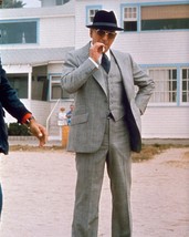 Telly Savalas smoking cigarette as Theo Kojak in suit and hat 4x6 photo  inch po - £4.71 GBP